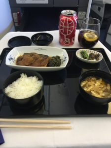 Main course! Gotta have rice and miso soup 